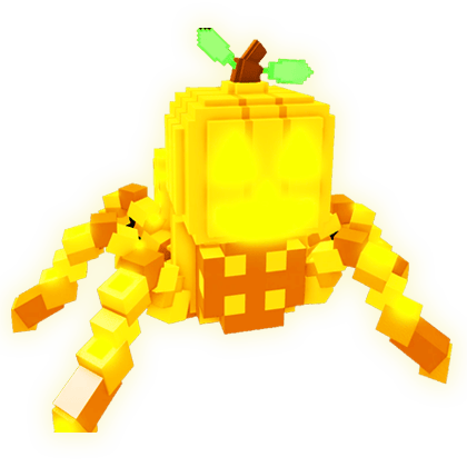 1 item; Gold Pumpkini Spyderini; 2.9M/S