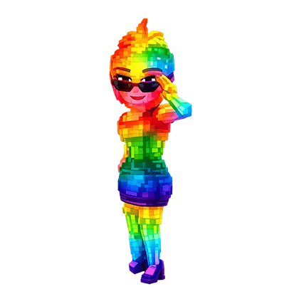 1 item; Rainbow Strawberrita; 130M/S