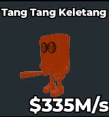 1 item; Tang Tang Keletang 335M/s Rainbow