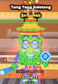 1 item; Tang Tang Keletang 418.7M/s Diamond