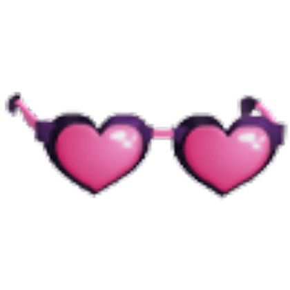 Pink Heart Glasses