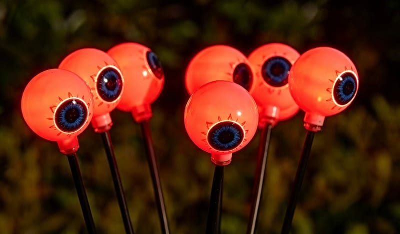 Six red