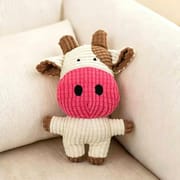 Sensory crinkle pet toys with crinkle ears for interactive play