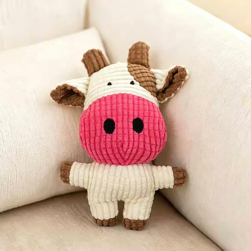 Sensory crinkle pet toys with crinkle ears for interactive play