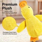 Premium Pineapple Plush Catnip Duck Toy - Bite Resistant & Teeth Cleaning Cat Chew Toy