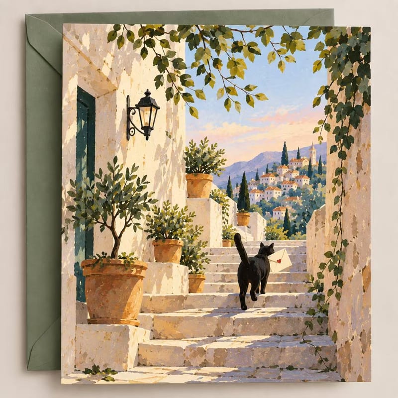 Friendship & Companionship Greeting Cards – A Little Something for You, Scenic Friendship Cards