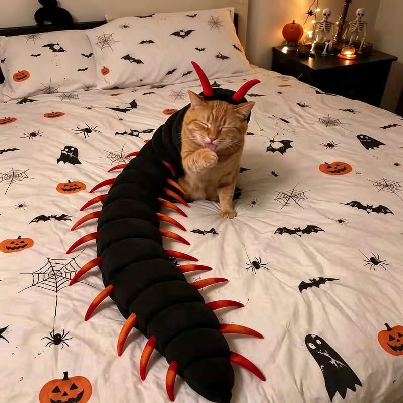 Halloween Cat Centipede Costume