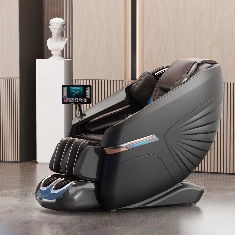 Deluxe multifunction massage chair sleeping sl track massage chair full body zero gravity luxury  M057