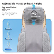 Hot Seller Shiatsu neck and back electric massage chair cushion waist massager car seat massager mattress products full body M058