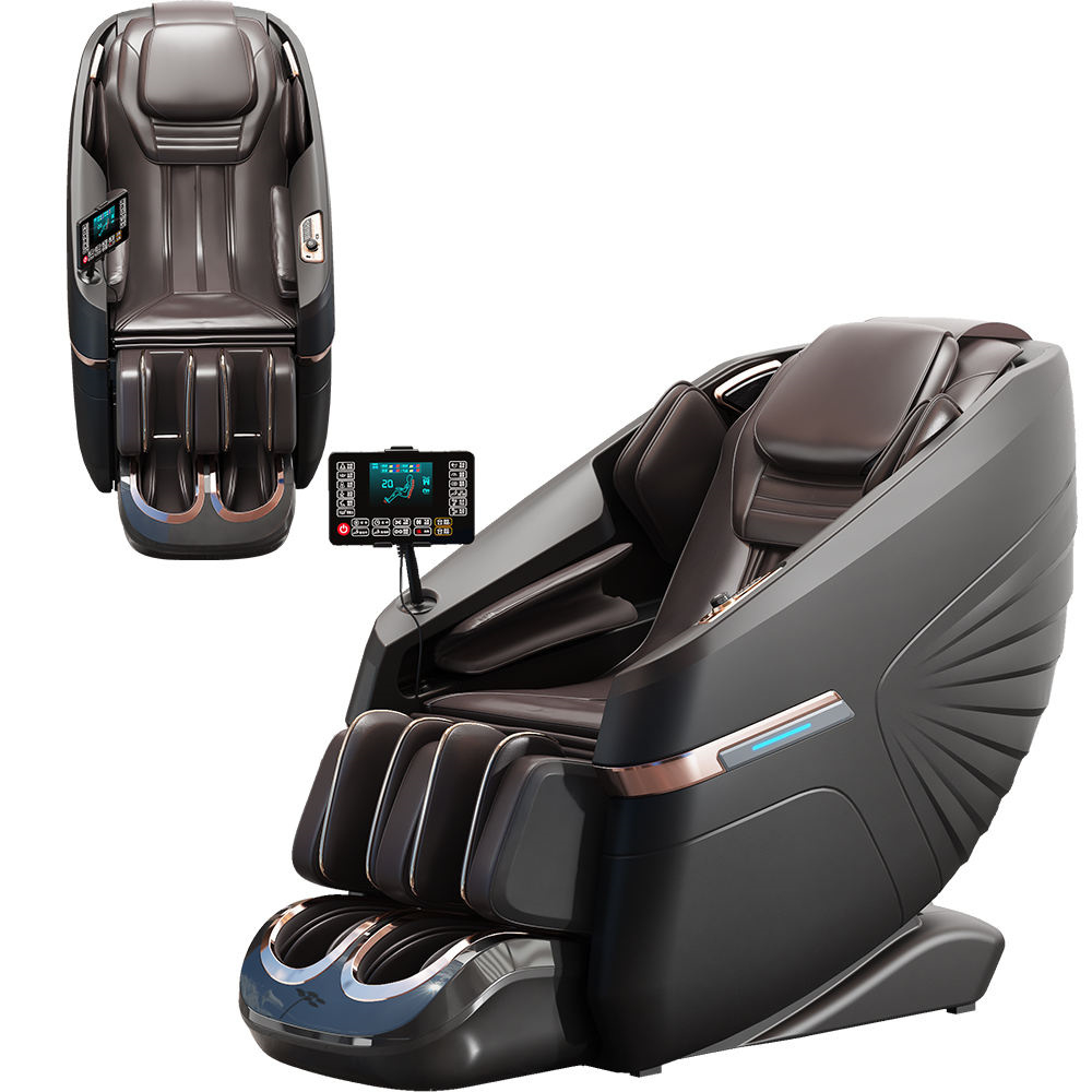 Deluxe multifunction massage chair sleeping sl track massage chair full body zero gravity luxury  M057