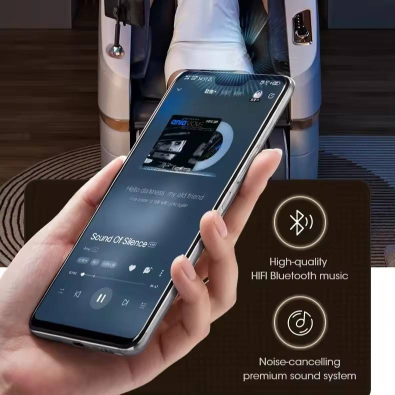 Deluxe multifunction massage chair sleeping sl track massage chair full body zero gravity luxury  M057