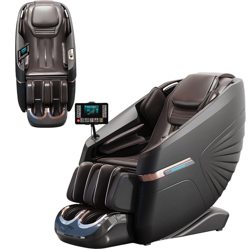 Deluxe multifunction massage chair sleeping sl track massage chair full body zero gravity luxury  M057