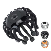 Multi Funtional Massage Heads High Frequency Vibration Infrared Red light Fatigue Relief Head Massager