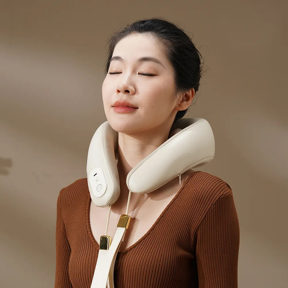 Trapezius Electric Massage Shawl Strap Kneading Shoulder And Neck Massager Shiatsu Neck Massage Belt For Pain Relief
