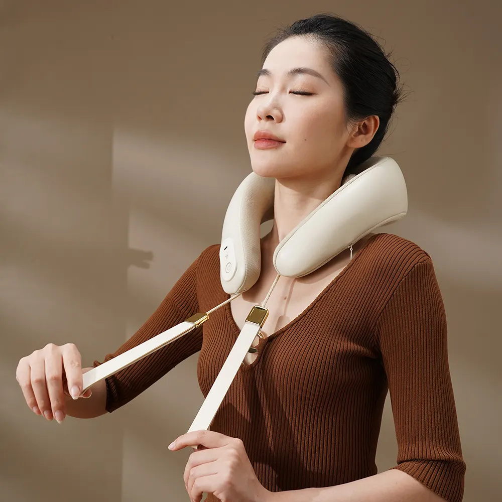 Trapezius Electric Massage Shawl Strap Kneading Shoulder And Neck Massager Shiatsu Neck Massage Belt For Pain Relief