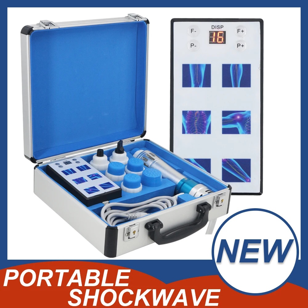 Shockwave Therapy Machine ED Treatment Tennis Elbow Pain Reduce Massage for Body Neck Feet Health Care Shock Wave Massageador