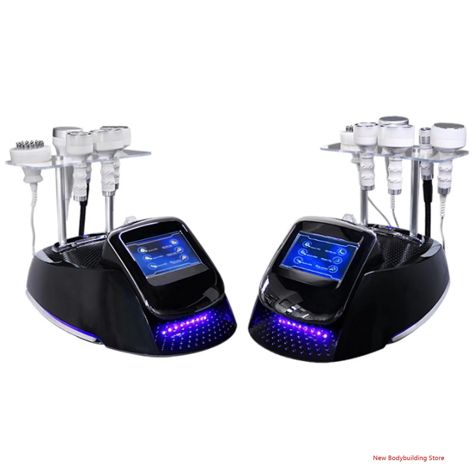 Ultrasonic 80K Cavitation Radio Frequency RF Vacuum Slimming Machine Face Lifting Skin Care Massager