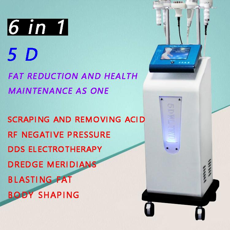 Professiona 5D Sculpting 80k Vacuum Cavitation Machine 6 in 1 Body Contouring Liposuction Slimming Weight loss Anti Cellulite