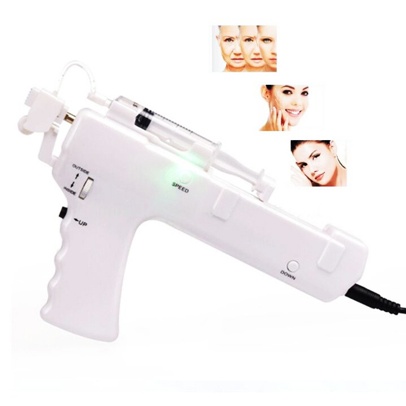 25D Vanadium Tianium Crystal Syringe no Needle Tubing Disposable Photon for Face Restoration Skin Care Water Meso Gun