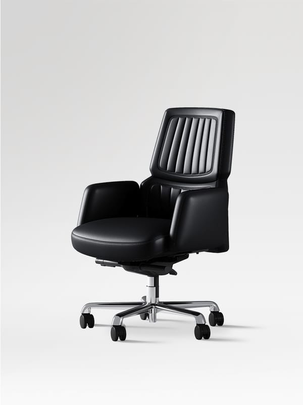 TOMU T03 Earl Genuine Leather Executive Desk Chair