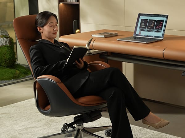 TOMU Leather Chair: Full-Cycle Service, A Chair for Life