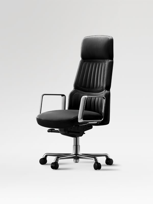 TOMU T02 Earl High Back Real Leather Office Chair