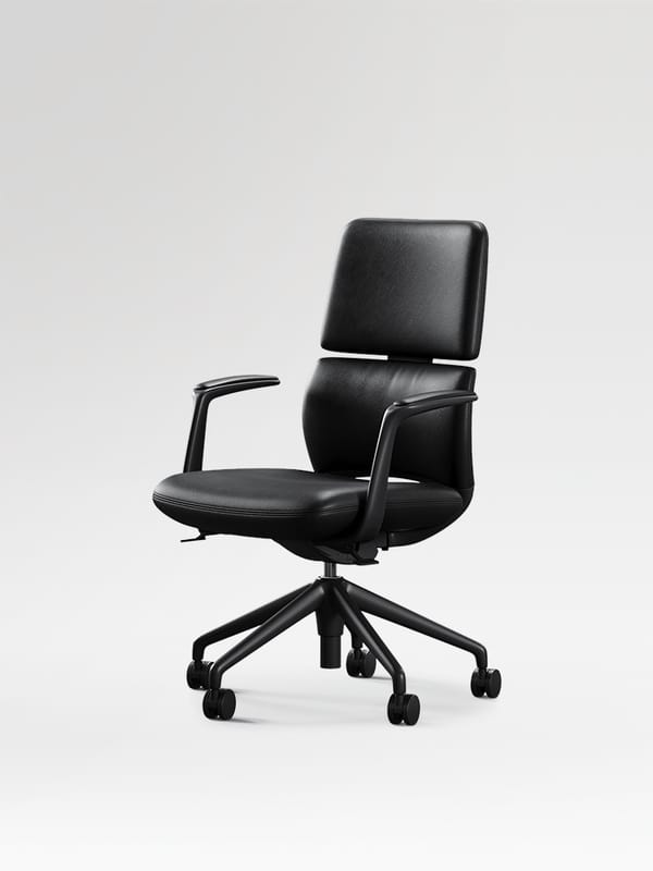 TOMU T01 Zest Genuine Leather  Swivel Base Desk Chair
