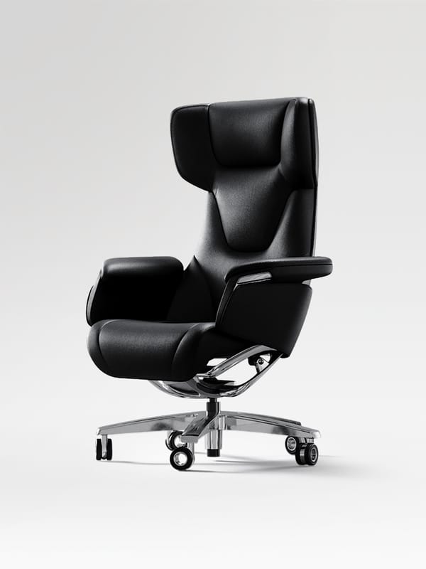 TOMU Y06 Crown Genuine Leather Executive Boss Chair