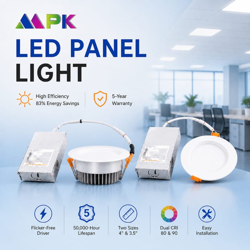 LED panel light
