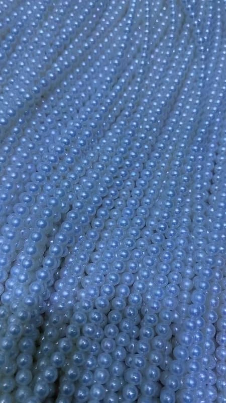 5mm-6mm Australia white light  or pink light pearl string 