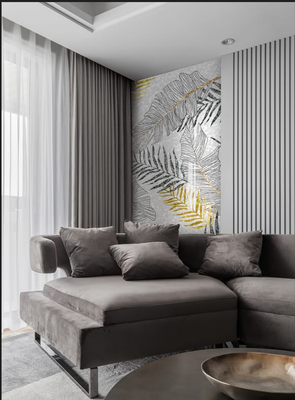 Mather of pearl wall decorative painting