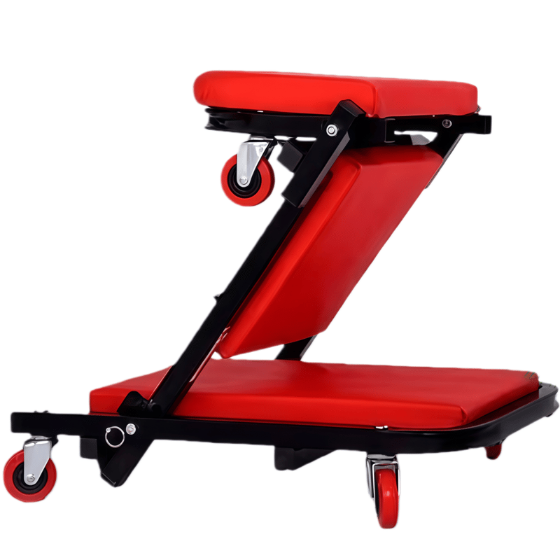 Foldable Car Repair Deck Universal Wheel Auto Repair Tools Z Shape Automobile Repair Tool Sliding Board Car Creeper