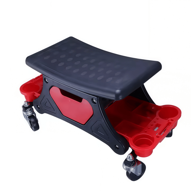 Mobile Rolling Utility Creeper Seat or Chair for Mechanics Detailers Car Detailing Seat