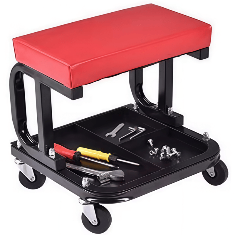 Rolling Storage Creeper Seat Chair Popular Mobile Repair Vehicle Tool for Auto Mobile Repair Vehicle Tools