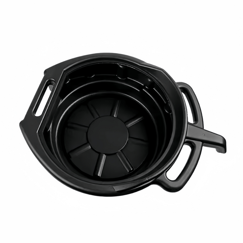 15L Easy Clean Strong Durable Automobiles Oil Container Plastic Oil Drain Thickened Steam Repair Oil Basin