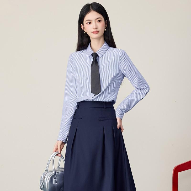 Stylish Business Casual Shirt Dress