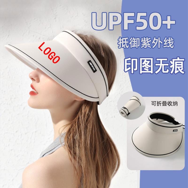 Foldable UV protection visor cap