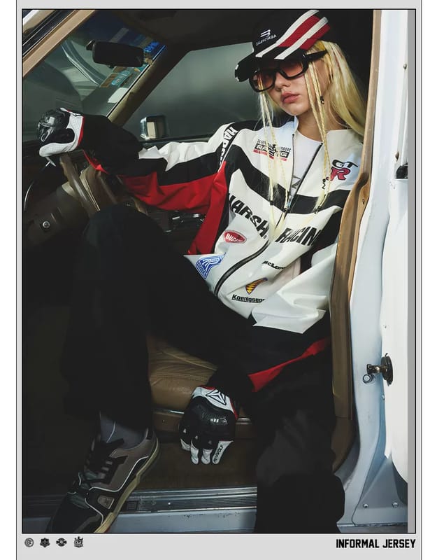 HACR 丨 harshandcruel Street Sports Racing Jacket
