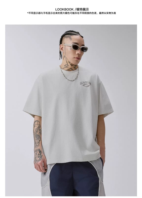 Dark Gothic church print short sleeve