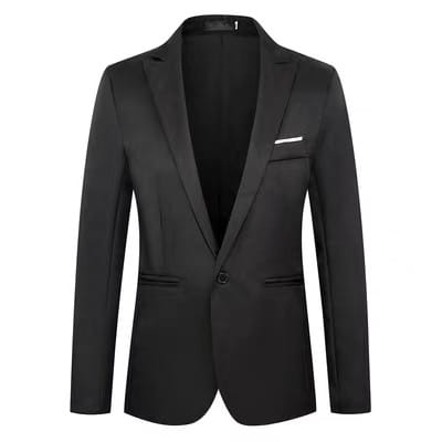 Korean Men casual Suit slim Jacket blazer coat