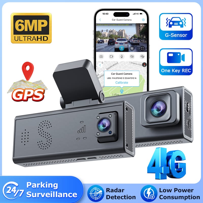 4G Car Dash Camera with GPS Positioning (RS-C01)
