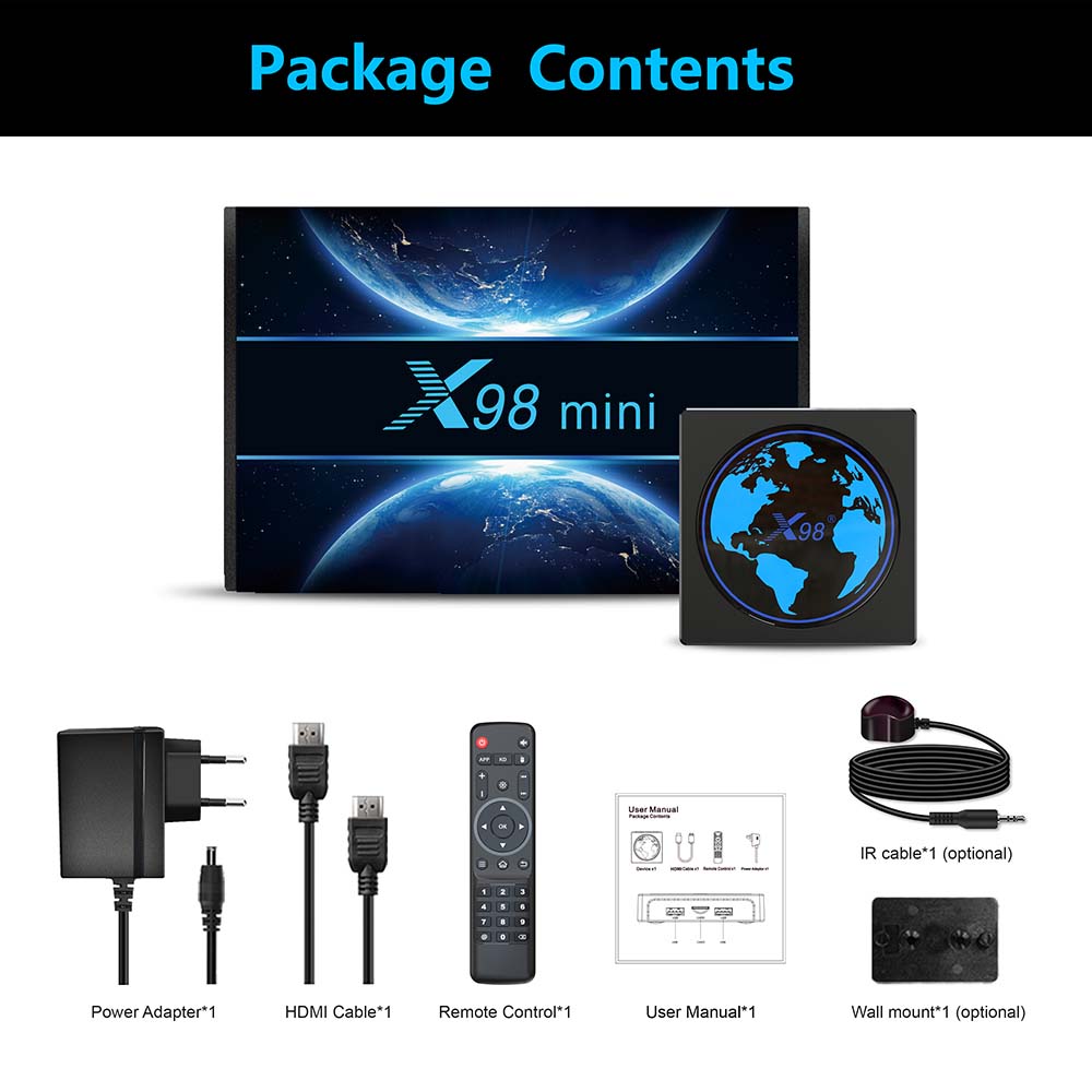 Syta Set Top Box X98mini S905W2 Android11 4GB 32GB Dual WIFI X98 Mini ...
