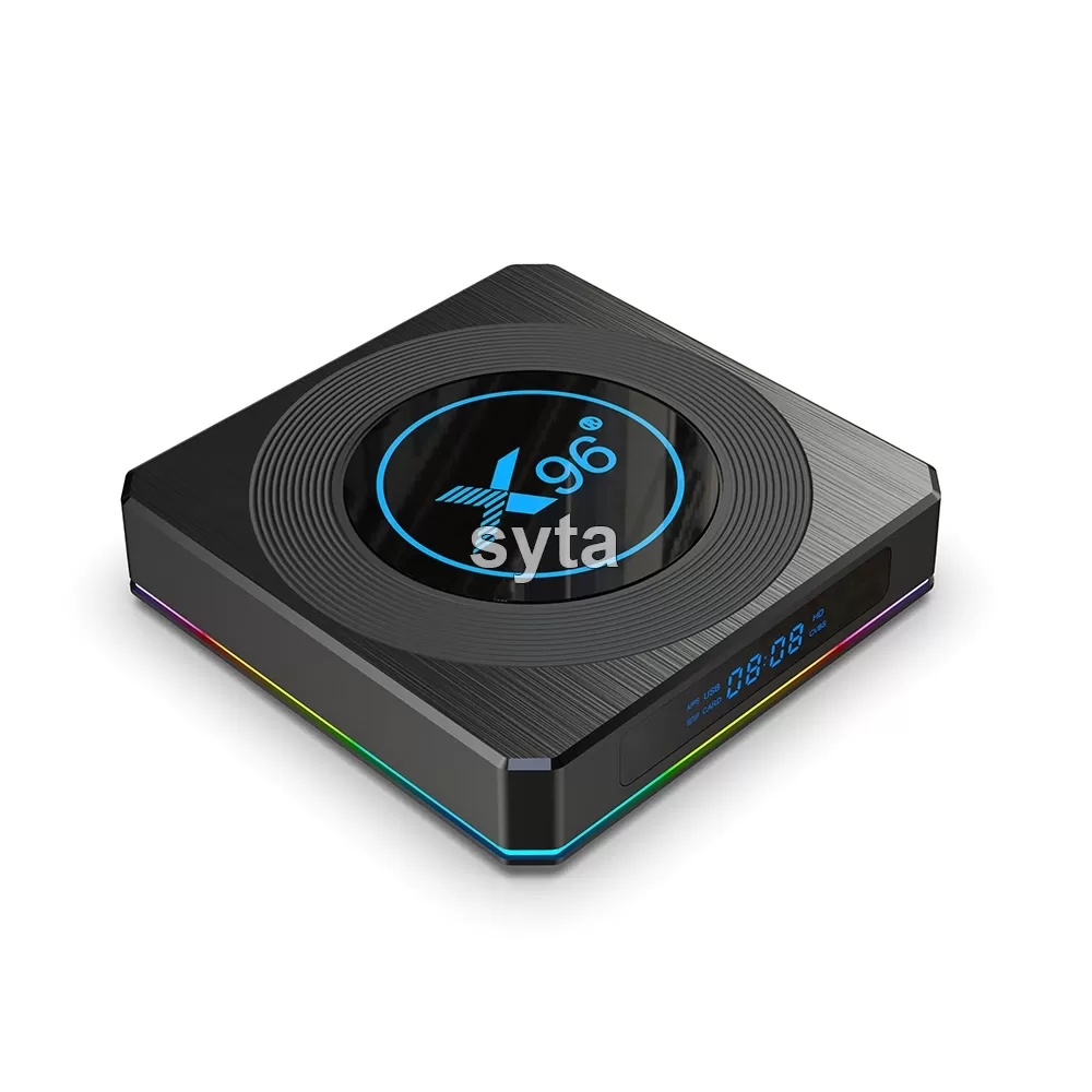 SYTA X96 X4 Amlogic Quad Core Android 11 Smart TV BOX Dual WIFI 4K HD