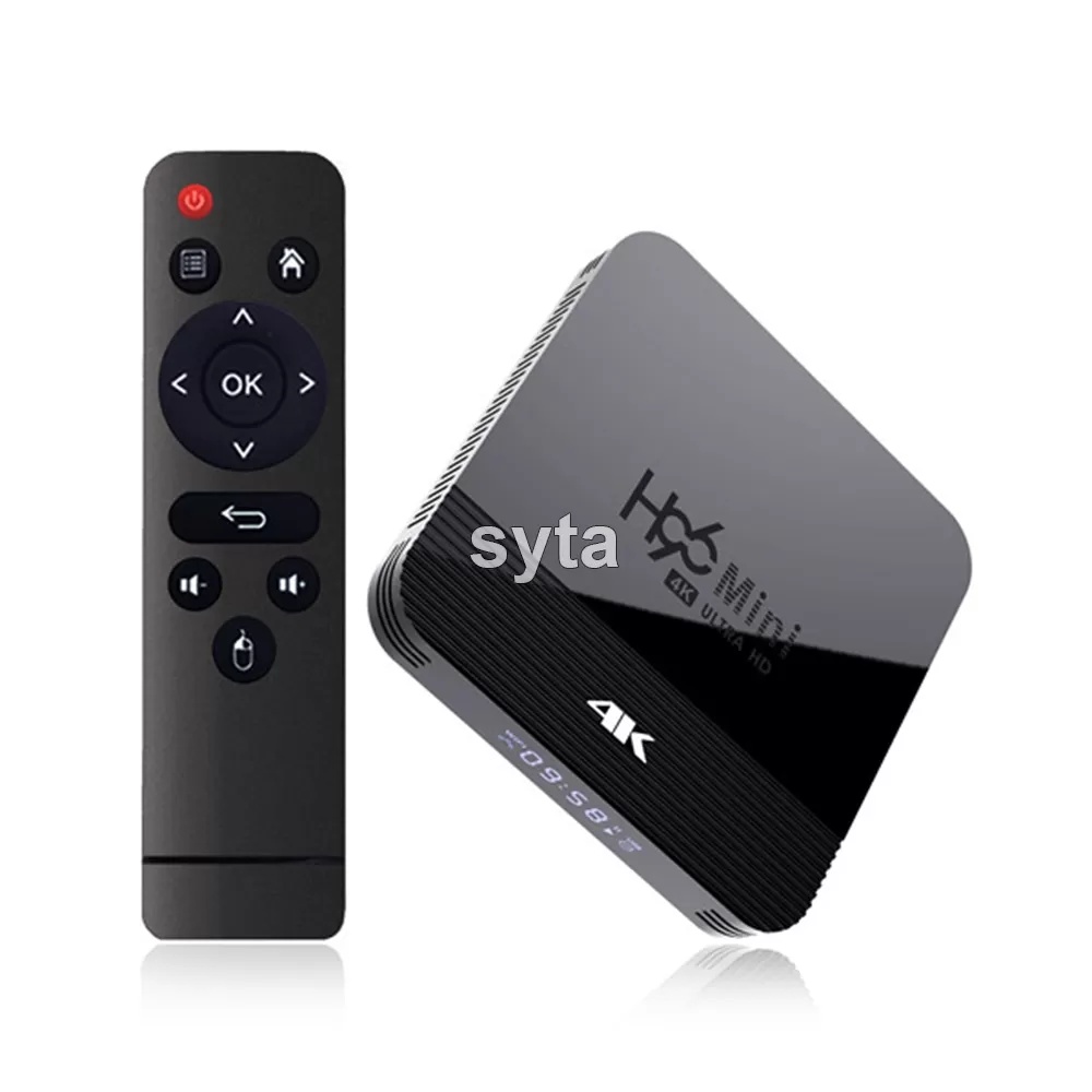 SYTA H96 Mini H8 4K Smart Tv Box Android 9 Amlogic RK3228A Youtube Google Media player