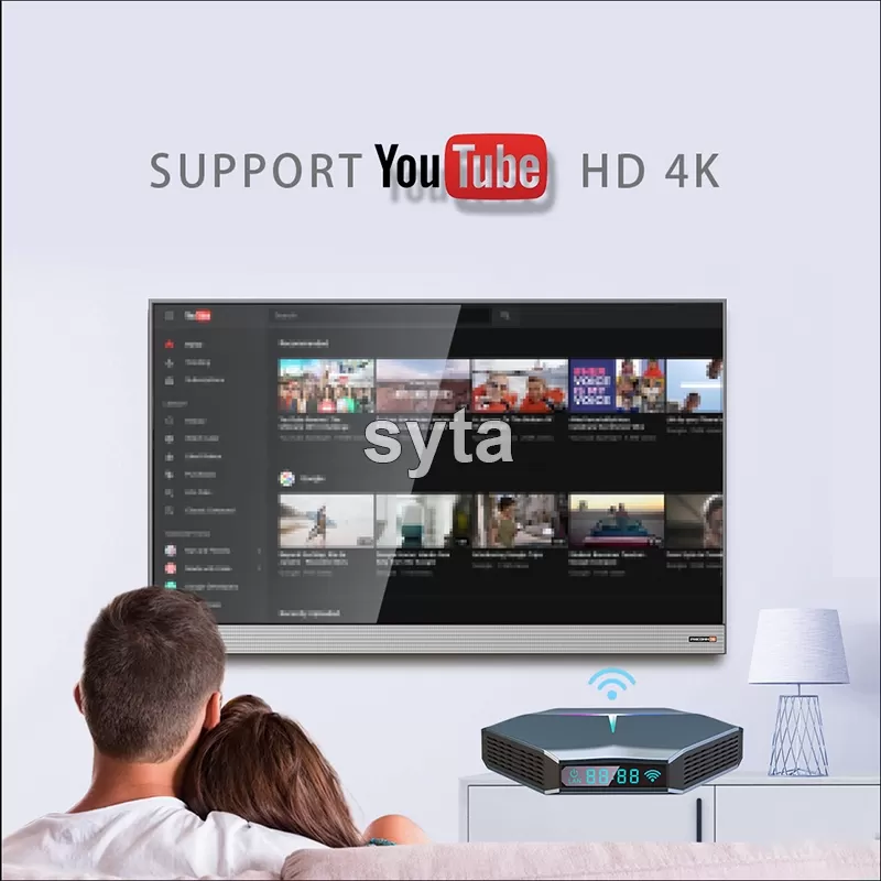 SYTA TV Box Android 10.0 A95X F4 Smart Set Top Box Amlogic S905X4 SYTA TV Box Android 10.0 A95X F4 Smart Set Top Box Amlogic S905X4