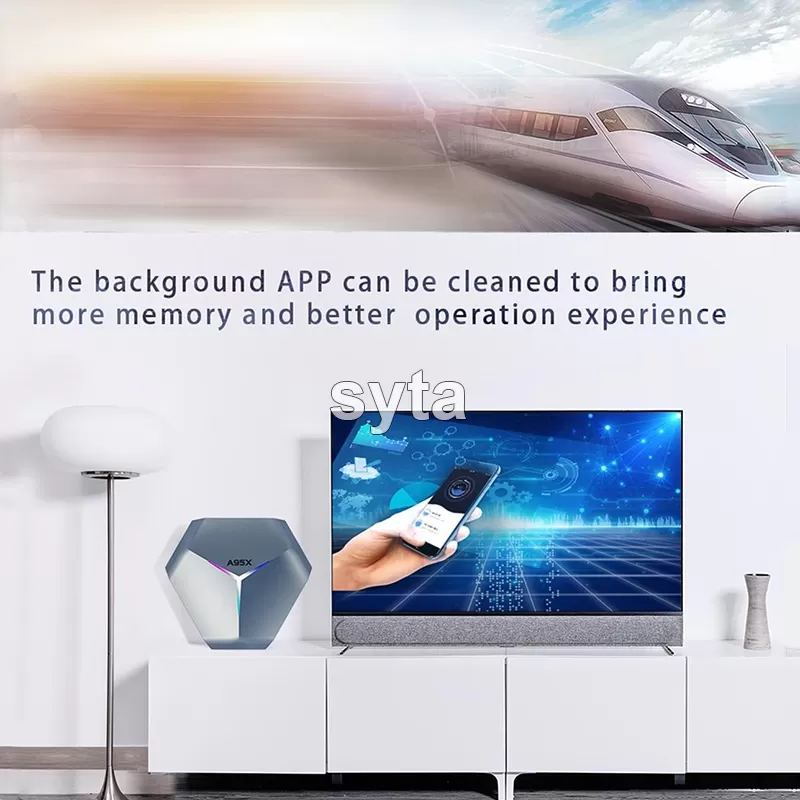 SYTA TV Box Android 10.0 A95X F4 Smart Set Top Box Amlogic S905X4 SYTA TV Box Android 10.0 A95X F4 Smart Set Top Box Amlogic S905X4