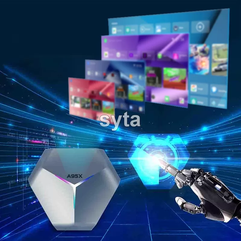 SYTA TV Box Android 10.0 A95X F4 Smart Set Top Box Amlogic S905X4 SYTA TV Box Android 10.0 A95X F4 Smart Set Top Box Amlogic S905X4