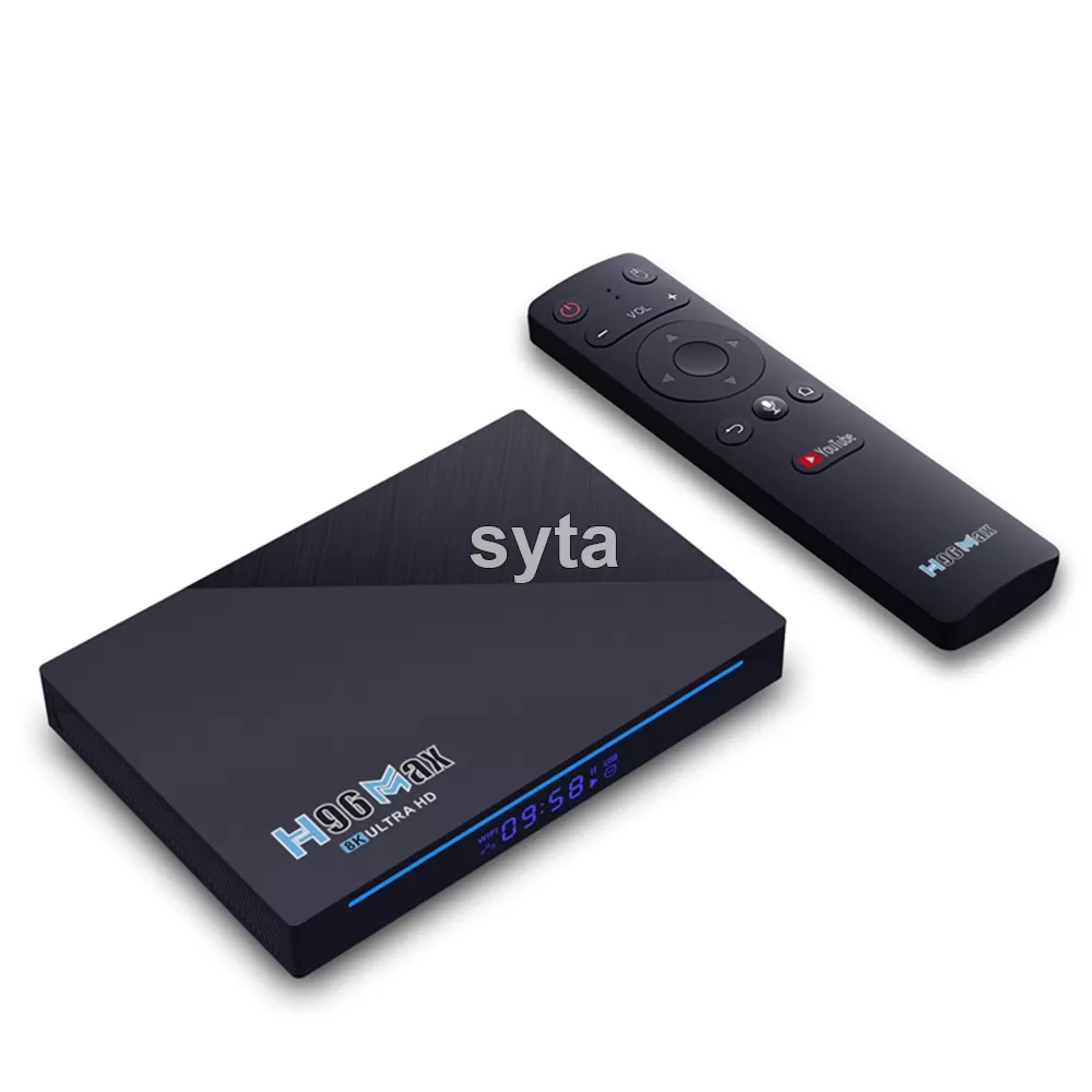 SYTA Set Top Box Android H96 Max-3566 8GB 128GB Smart Set-top Box Hdr 4k RK3566