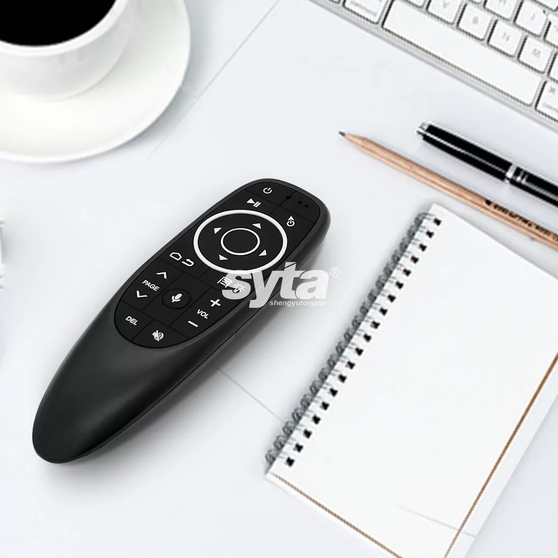 SYTA G10s Pro Wireless Remote Control Air Mouse IR Learning Voice Backlit