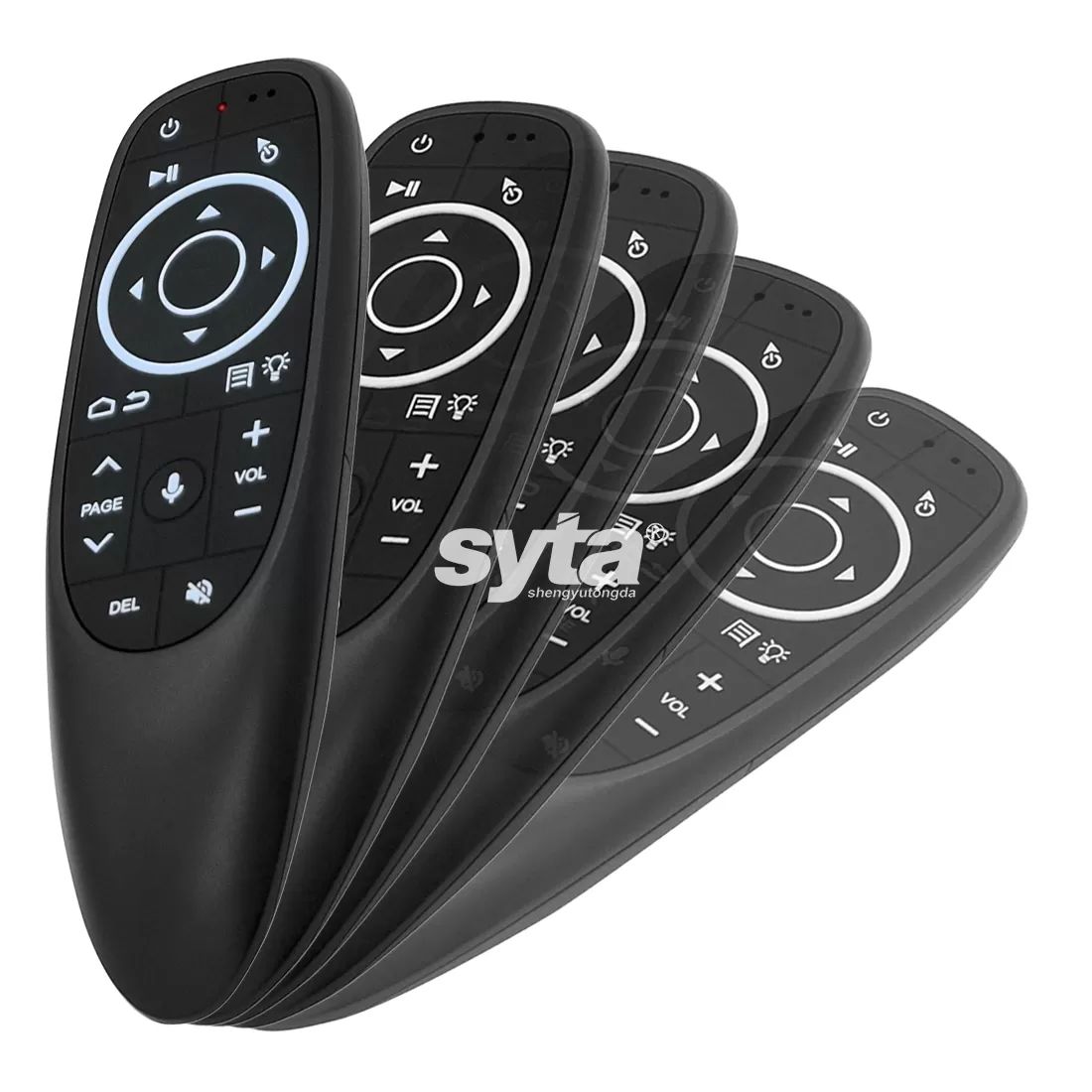 SYTA G10s Pro Wireless Remote Control Air Mouse IR Learning Voice Backlit